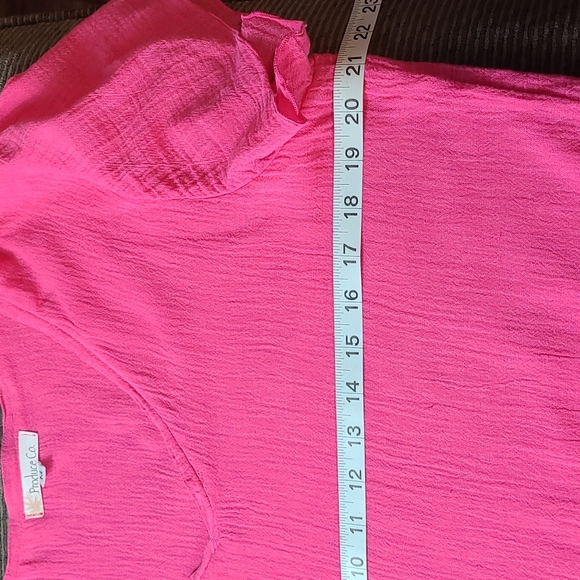 Produce Co. Layered Gauzy Blouse - Picture 8 of 10